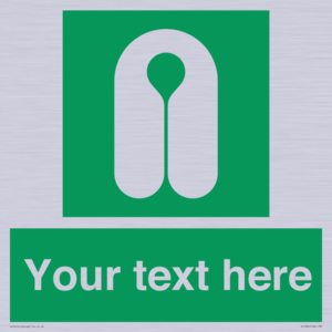 Custom sign safe condition Lifejacket